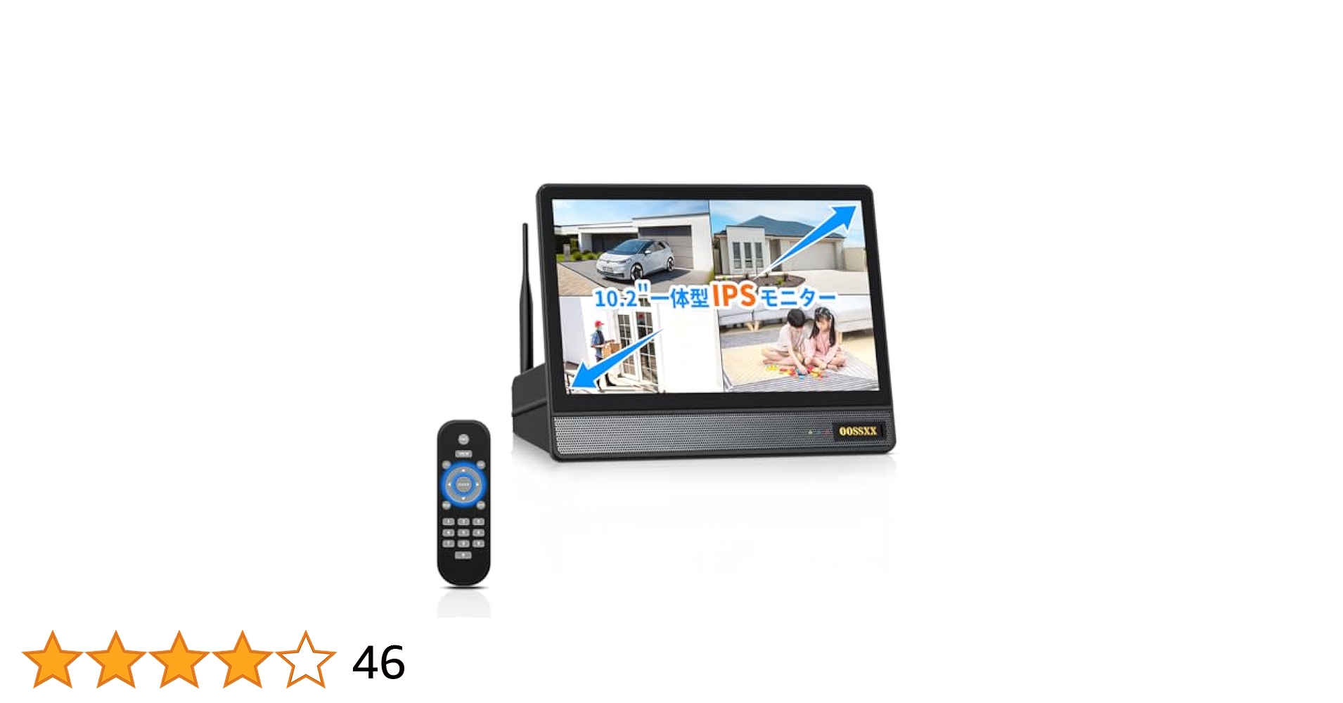 Amazon | OOSSXX 10インチモニター 一体型録画機 NVR モニター